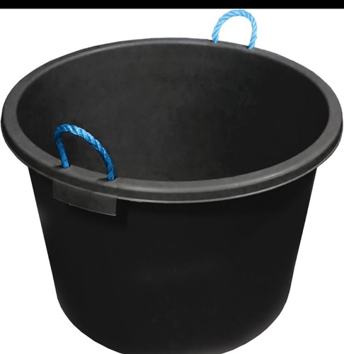 45l black heavy duty plasterer - 45l,