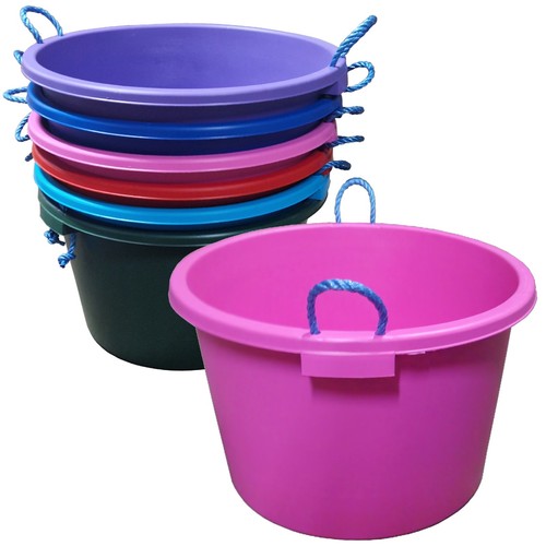 70l tub with rope - tub, handles