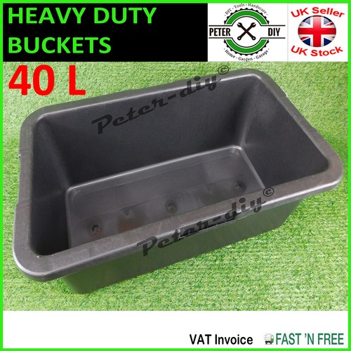 40l plastic buckets heavy - 40l,